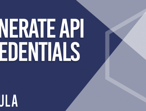 Generate API Credentials